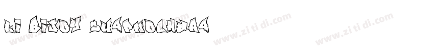 Li Bijoy Swapnochura字体转换